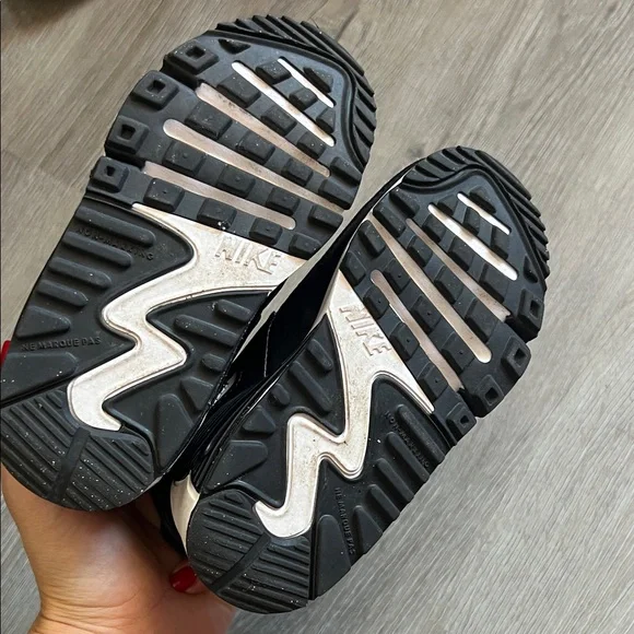 Nike Kids Black and White Air Max Sneakers - Picture 7 of 7